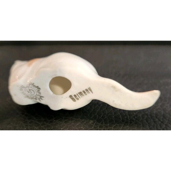 Vintage Pfeffer Gotha Minature Brown White Hand Painted Cat Figurine Germany - Picture 7 of 7